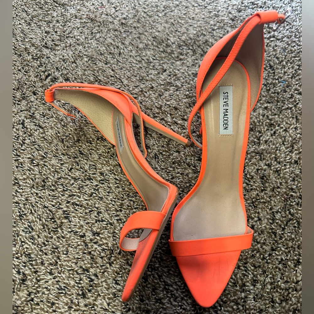 Steve Madden Heels - Size 11 - Orange